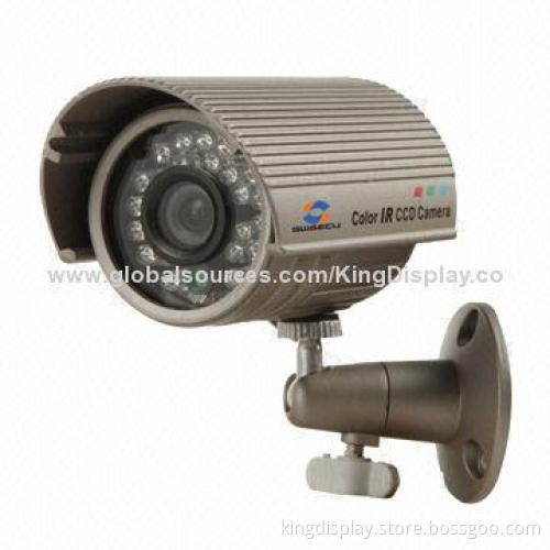 CCTV Water-resistant Camera, 1/3-inch Sony CCD, Economical, 15m IR, IP66